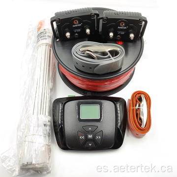 Aetertek AT-168f Sistema eléctrico de contención de vallas para perros